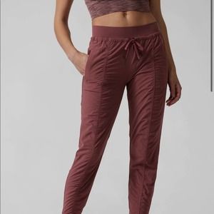 Athleta Attitude pants - Size 10 - Burnt Orange